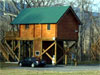   Gander Island River Log Cabins